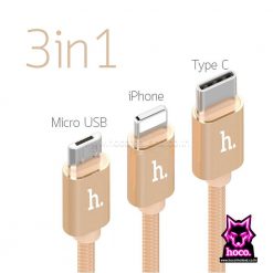 สายชาร์จ 3in1 X2 Cable Hoco