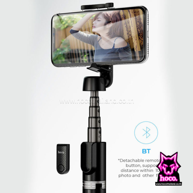 ไม้เซลฟี่ K11(Black)Wireless tripod selfie stand-Hoco – HOCO Thailand
