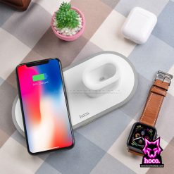 3in1 Wireless Charger CW21 ที่ชาร์จไร้สาย Hoco