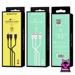 สายชาร์จ 3in1 BX17 1M Cable Borofone