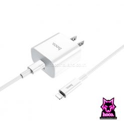 Adapter PD&QC3 C76 Type C to Lightning ที่ชาร์จ Hoco