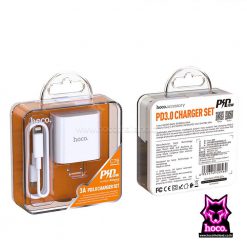 Adapter PD&QC3 C76 Type C to Lightning ที่ชาร์จ Hoco