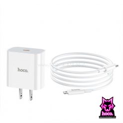 Adapter PD&QC3 C76 Type C to Lightning ที่ชาร์จ Hoco