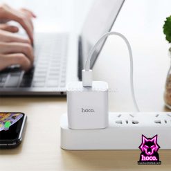 Adapter PD&QC3 C76 Type C to Lightning ที่ชาร์จ Hoco