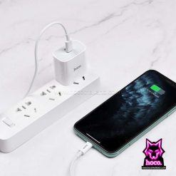 Adapter PD&QC3 C76 Type C to Lightning ที่ชาร์จ Hoco