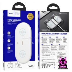 Dual Wireless Charger CW23 ที่ชาร์จไร้สาย Hoco