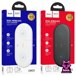 Dual Wireless Charger CW23 ที่ชาร์จไร้สาย Hoco