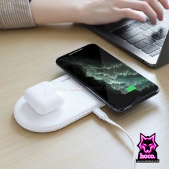 Dual Wireless Charger CW23 ที่ชาร์จไร้สาย Hoco