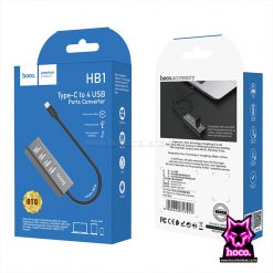 Type C Hub 4Port HB1 อุปกรณ์เพิ่มช่องต่อUSB Hoco