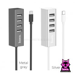 Type C Hub 4Port HB1 อุปกรณ์เพิ่มช่องต่อUSB Hoco