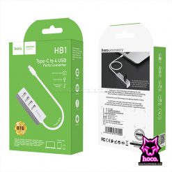 Type C Hub 4Port HB1 อุปกรณ์เพิ่มช่องต่อUSB Hoco