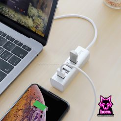Type C Hub 4Port HB1 อุปกรณ์เพิ่มช่องต่อUSB Hoco