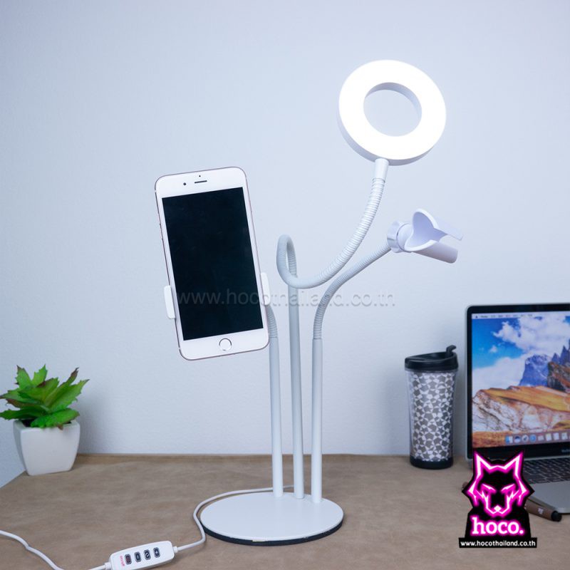 ไฟกลม Ring Light  L02(White)3.5 inch-XO